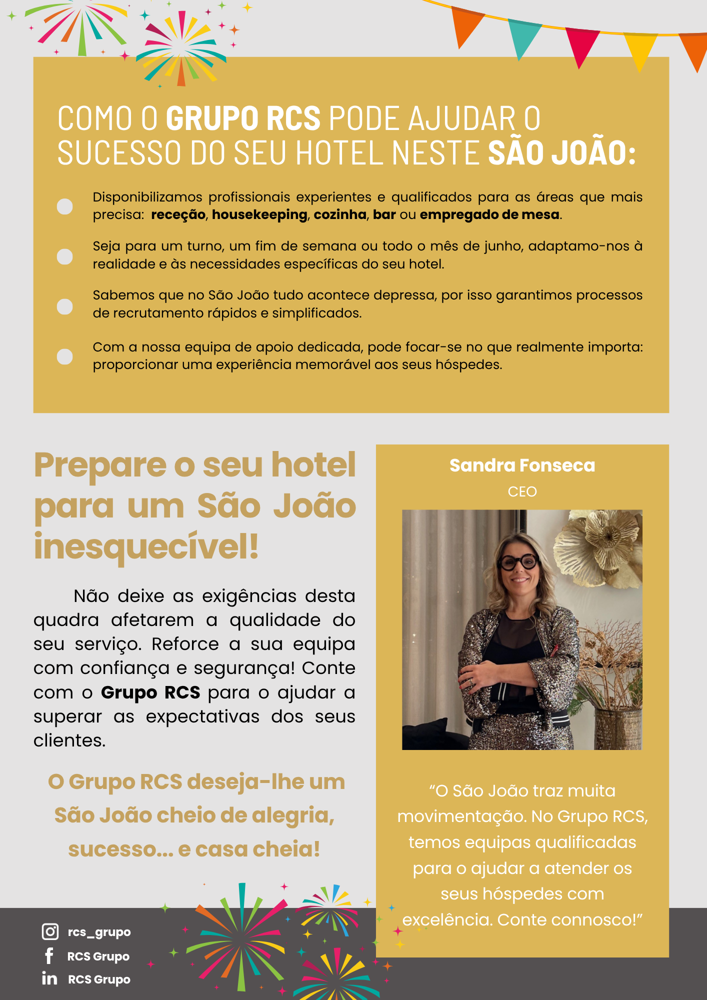 Prepare o seu hotel para um São João inesquecível!